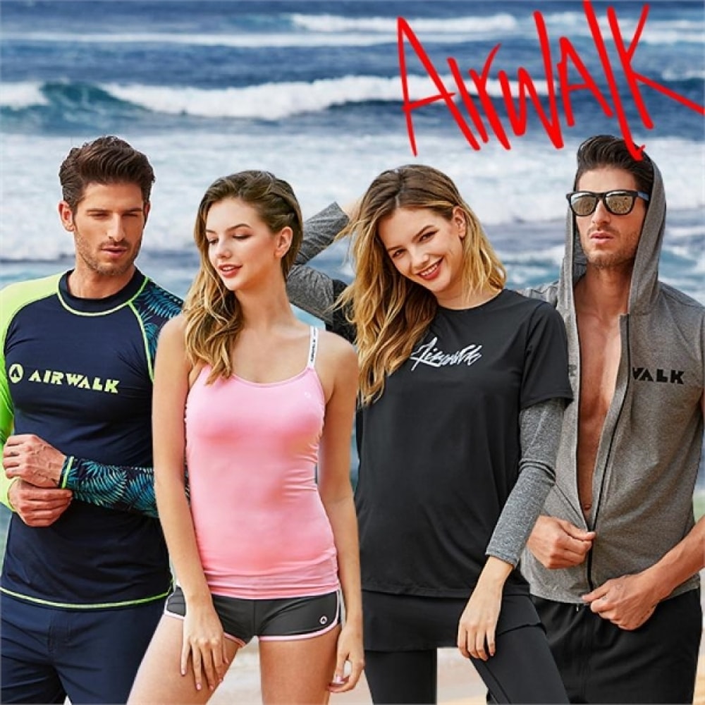 (Airwork) Airwork Surf 大人用男女用ラッシュガード上下コレクション/ラッシュガード水着ビーチウェア