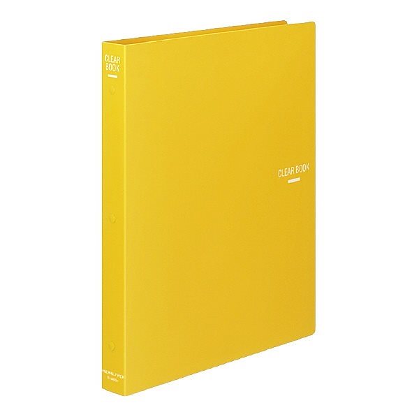 （まとめ買い）クリヤーブック A4縦 替紙式23枚ポケット30穴 黄 ラ-460Y [x3] 7,538円