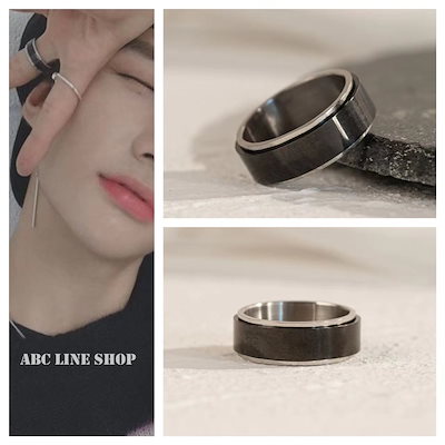 Qoo10] AREUM リング 指輪 ヒョンジン着用モチーフ ス