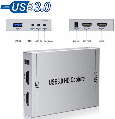 フルオーダー ALTENG HDMIビデオキャプチャーボード USB3.0 | www