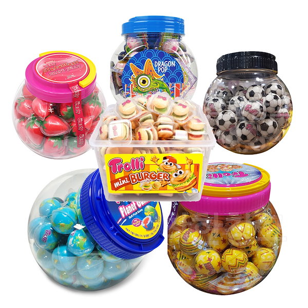 宇宙グミ61個 （トローリ Trolli 地球グミ 正規品 2ケース (60個