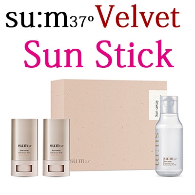 Sun-Away velvet sun stick 1+1/サンアウェイベルベットサンスティックデュオ·セット/ SPF50+/PA++++