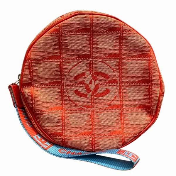 シャネル ニュートラベルライン A17682 丸型 ポーチ レディース バッグ