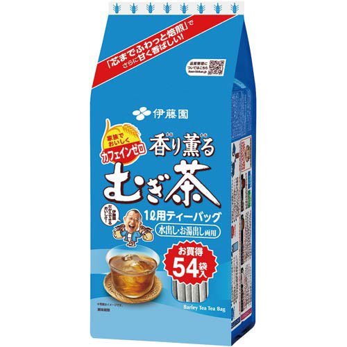 10周年記念イベントが 伊藤園 香り薫るむぎ茶ティーバッグ 54袋入3 GINGER掲載商品