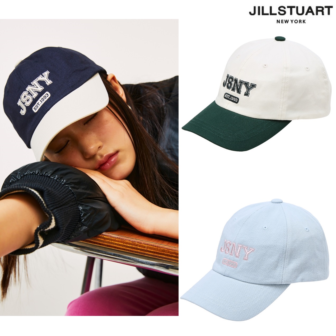 Logo embroidered cotton cap 3色 新商品 四季 ボールキャップ 帽子 ファッション帽子 韓国ファッション 韓国人気 男女共用