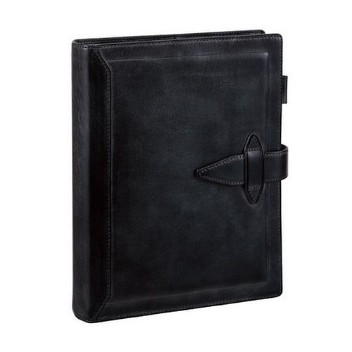 ダヴィンチ グランデ ロロマクラシック システム手帳 A5サイズ リング30mm ブラック DSA1162B