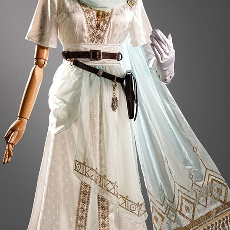 Cos第五人格預言者真理の下で純白の予言コスプレゲームcos男ハロウィーン化粧舞踏会衣装