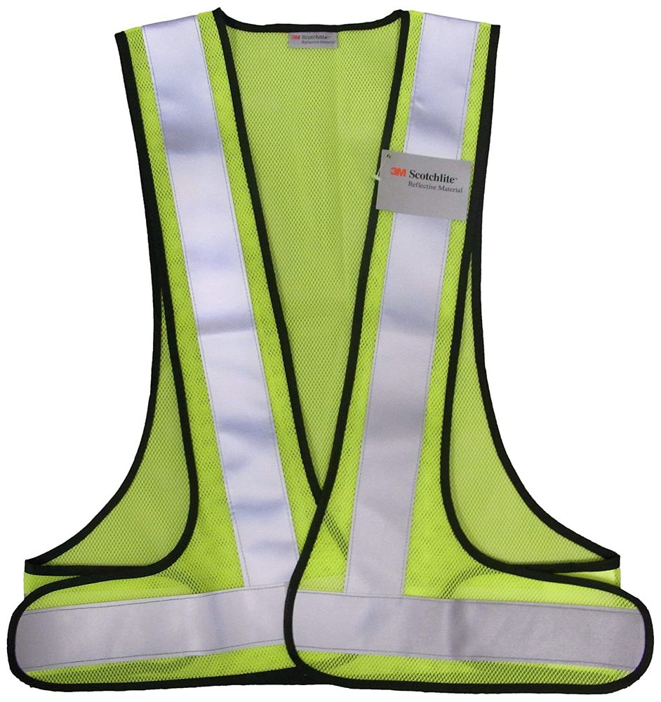 （まとめ買い）高視認性反射ベスト 工場 BCP 建設業 レモンイエロー SVP-02Y [x3]