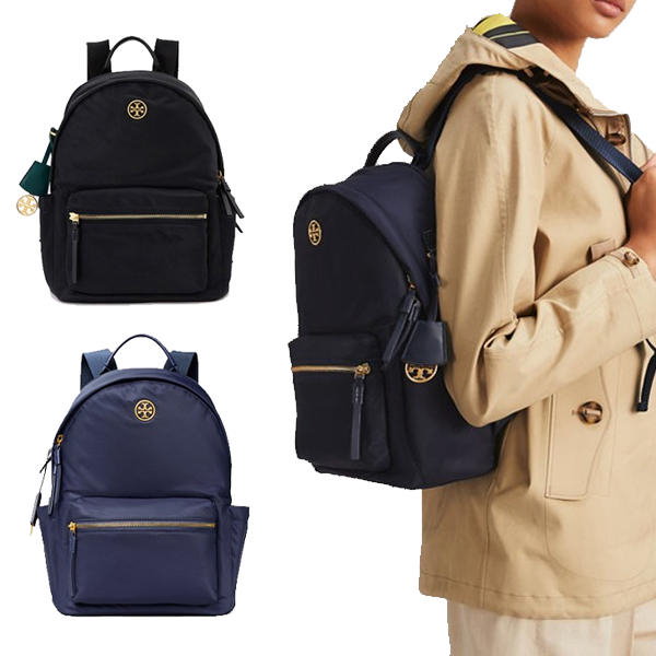 Qoo10] TORY BURCH PIPER NYLON ZIP BACK