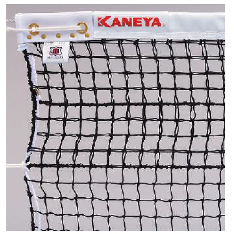 カネヤ(kaneya) 硬式テニスネット REPET60W クロ テニスネット (k1221)