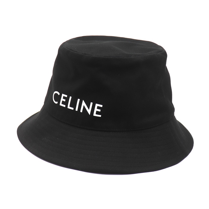 CELINE セリーヌ バケットハット ハット ブラック 2AU5B968P M ユニセックス 中古 美品
