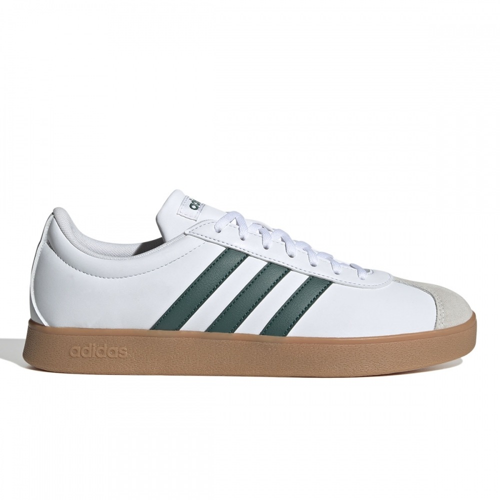 アディダス VL コートベース ID3710-FTWR ホワイト/カレッジグリーン/グレー