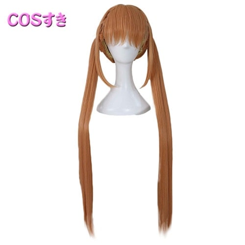 【短納期】アホガール 花畑よしこ コスプレウィッグ かつら COS 高品質 新品 Cosplay 専用ネット付