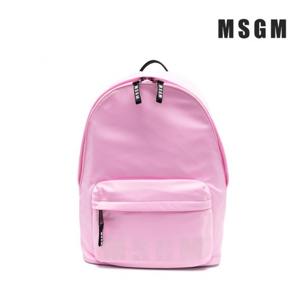 MSGM ナイロンバックパック ピンク キッズバッグ
