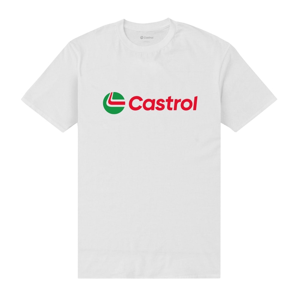 (英国より直送) Castrol ユニセックス大人用ロックアップ T シャツ