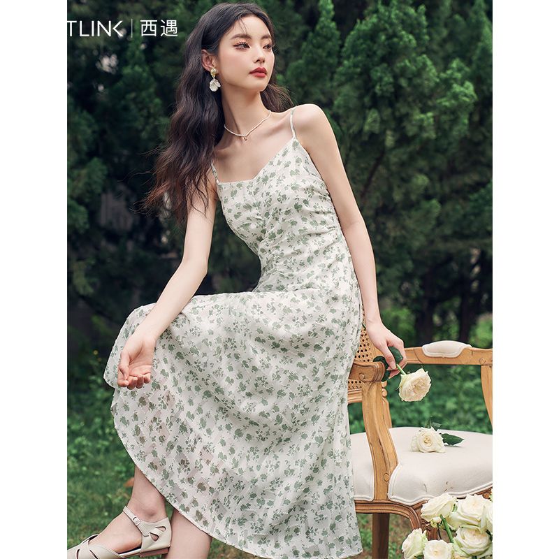 花柄ホルターワンピース レディース 新作 スパイス カーディガン 2点セットワンピース パーティードレス パーティドレス ドレス ロングドレ パーティードレス 結婚式 二次会 ワンピース