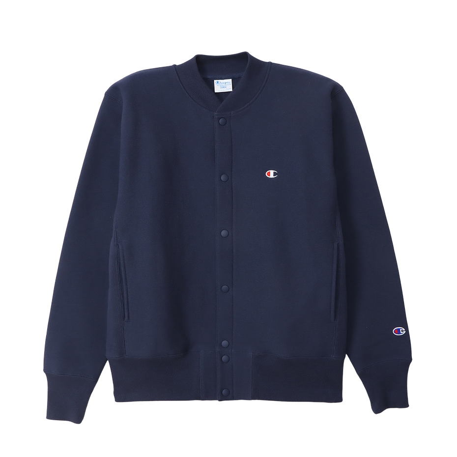 Champion チャンピオン スナップスウェットシャツ メンズ C3A020-386