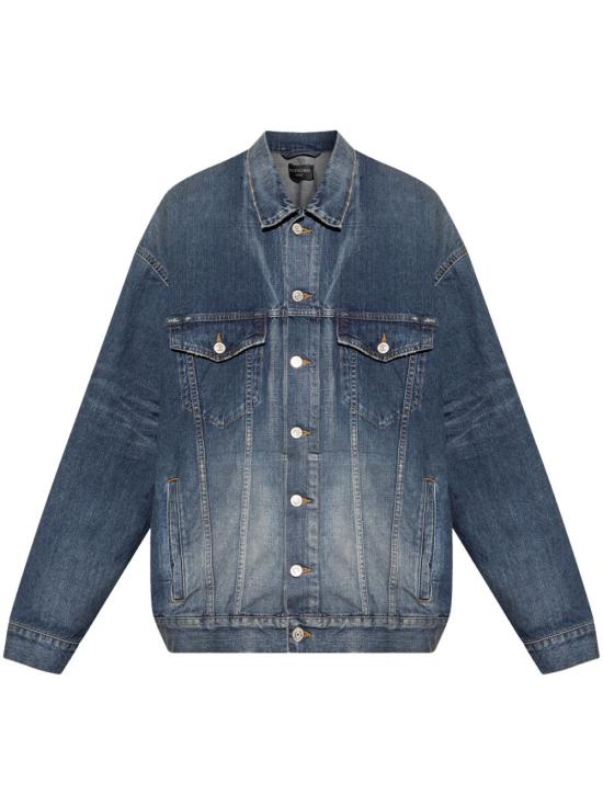 BALENCIAGA Men Jacket 738738 TRWA73020 Denim