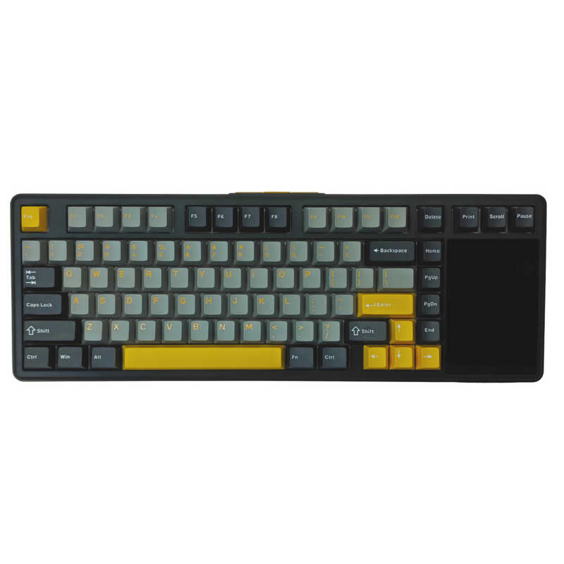 AULA　L99 Dark Grey 画面付きゲーミングキーボード / 3.98インチ IPSフルカラーディスプレイ付 / Raindrop Swtich　L99JRD-GY