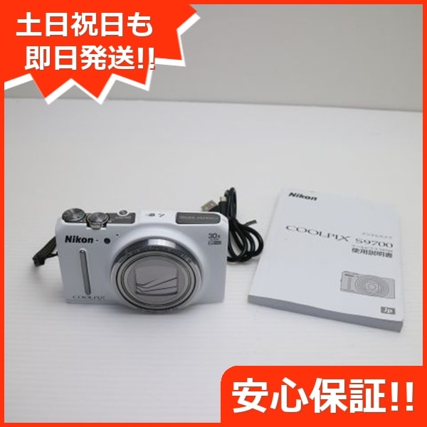新品同様 COOLPIX S9700 エレガントホワイト デジカメ ニコン 198