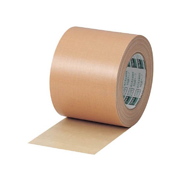 （まとめ） TRUSCOα布粘着テープ 幅100mmx長さ25m GNT-100 1巻 [x5セット]