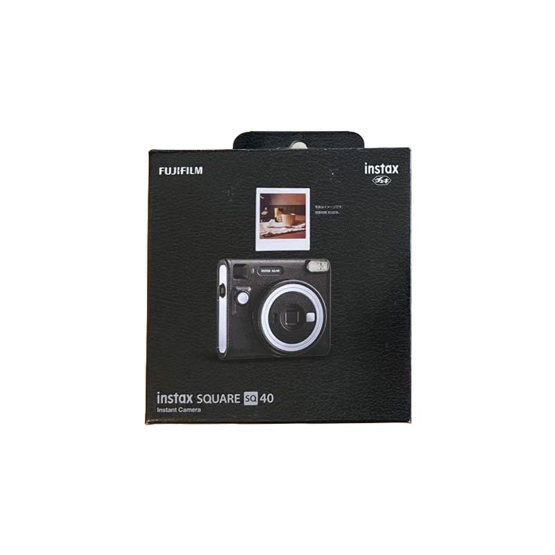 【新品】FUJIFILM 富士フイルム instax SQUARE SQ40 チェキスクエア ブラック