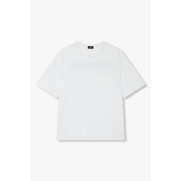 [MEN] 白ロゴフェードプリントTシャツ 91M5222321001