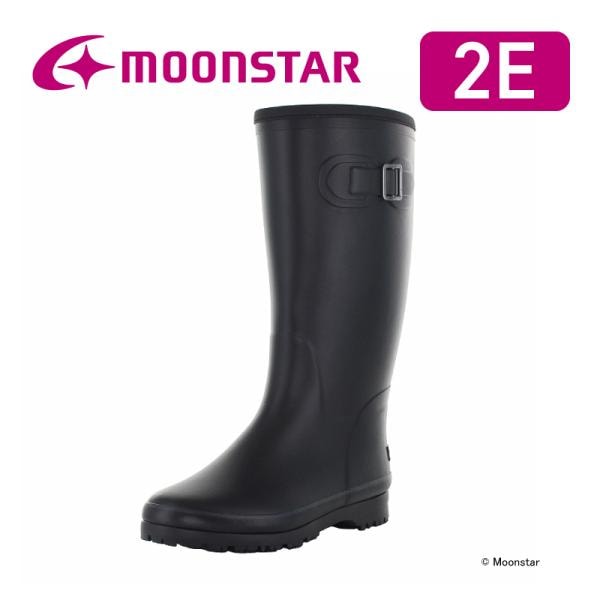 ムーンスター レインブーツ 軽い 長靴 雨靴 防寒 レディース ウィンター シューズ 靴 黒 履きやすい moonstar MF 12RL ブラック [2024年秋冬新作] 9月6日発売