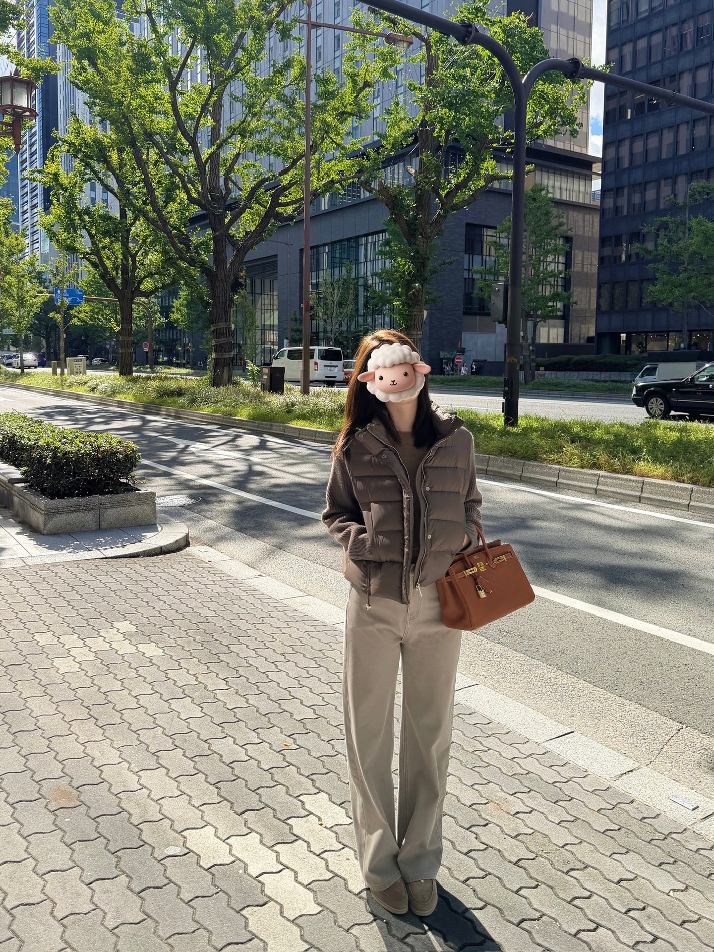 古いお金の風の浅い霧のラテデニム ~ カシミヤのカジュアルな狭い版のストレートのズボンの高い腰の垂れ下がった感の水洗いのジーパンの女性の冬