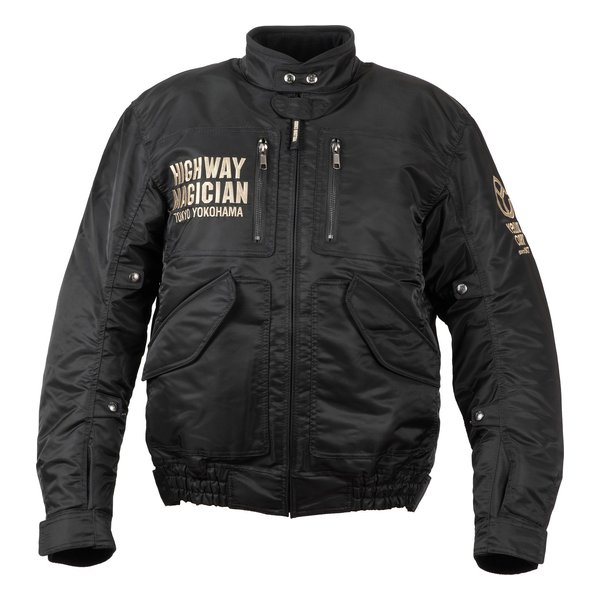 イエローコーン YB-3300 ウィンタージャケット ブラック/アイボリー Mサイズ YB-3300BK/IVM 17,710円