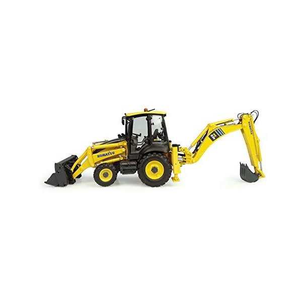 Universal Hobbies- Komatsu WB93R-8， UH8142， Yellow 並行輸入品