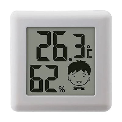 他サイト： ドリテック O-282WT ホワイト 温湿度計 デジタル dretecの商品画像