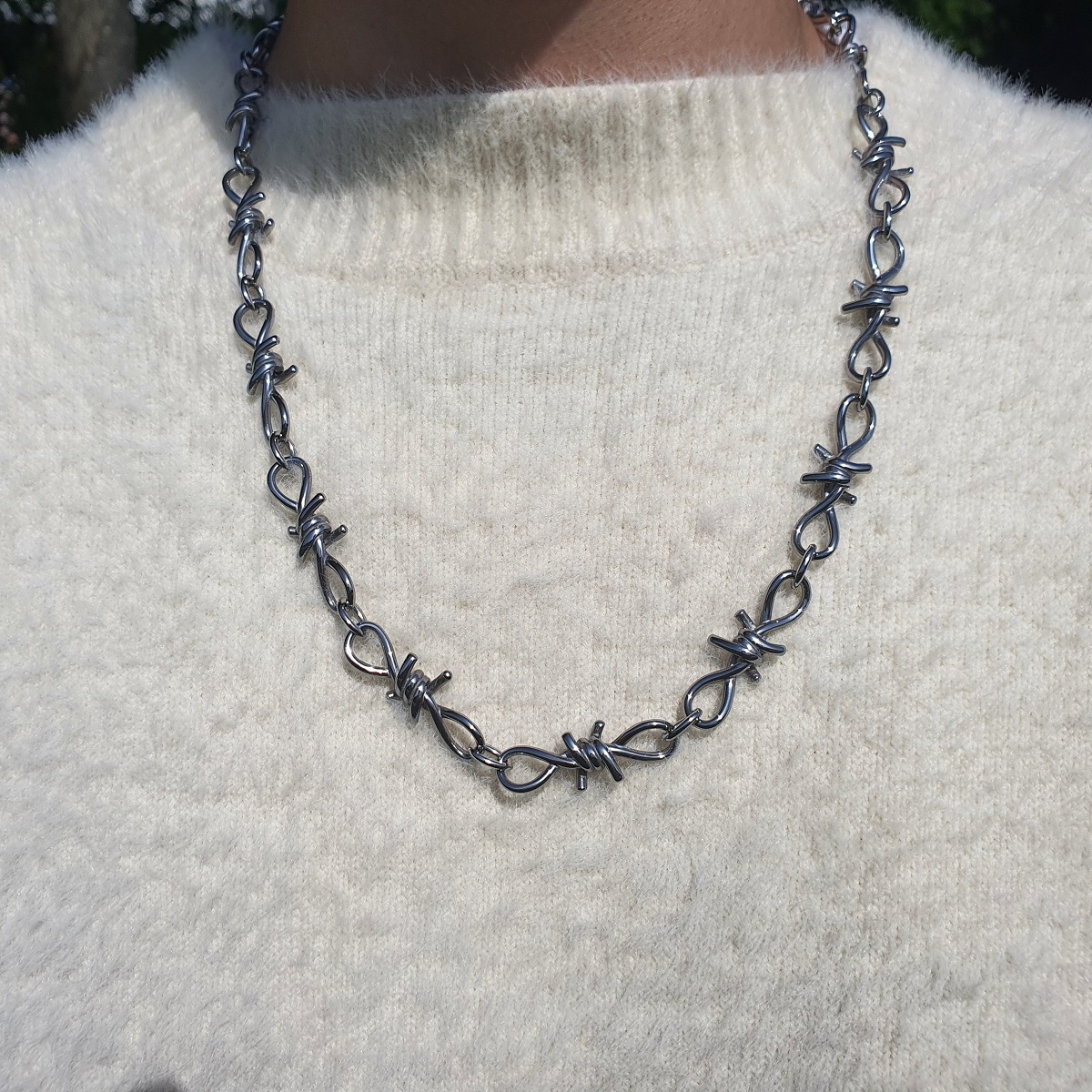 ノーブルンサージカルスチールつるブランドチェーン男性韓国芸能人ネックレスプレゼント