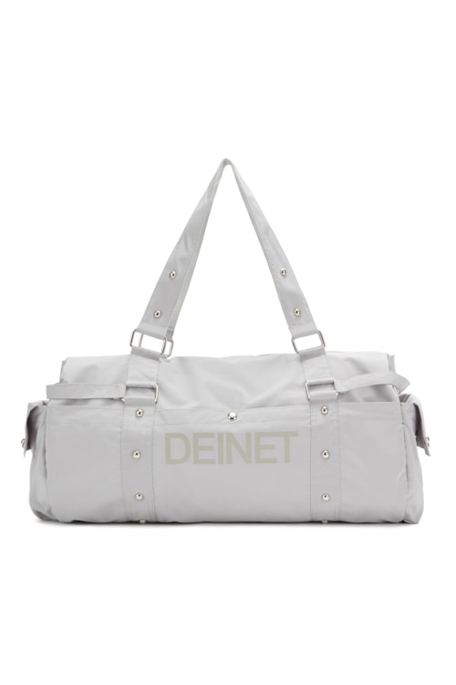 【DEINET】 LOGO DUFFLE BAG IN GREY ショルダーバッグ 正規品