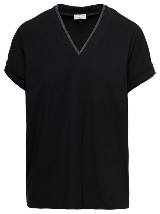 BRUNELLO CUCINELLI Women Tops M0T18BD222 C101 Black