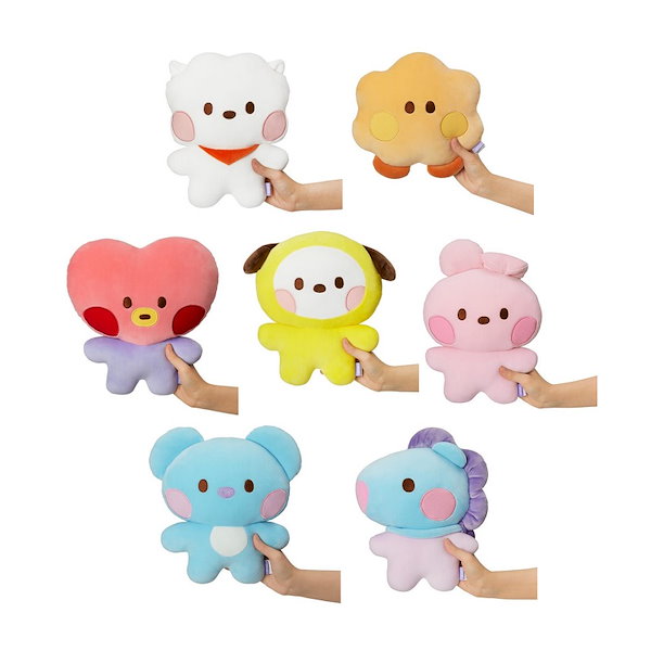 Qoo10] BT21 mininiフラットクッション ミニニ