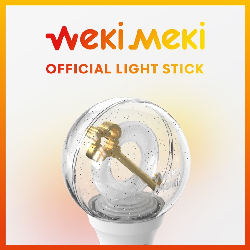 【公式】 Weki Meki OFFICIAL LIGHT STICK 公式 ペンライト 応援棒 正規品