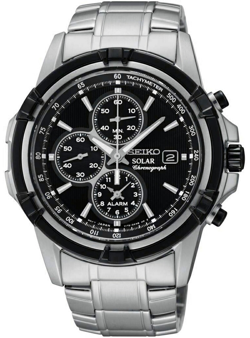 [10年保証] SEIKO SSC147P1 [セイコーインポート] セイコー ソーラー クオーツ クロノグラフ タキメーター 100m防水 [逆輸入モデル]