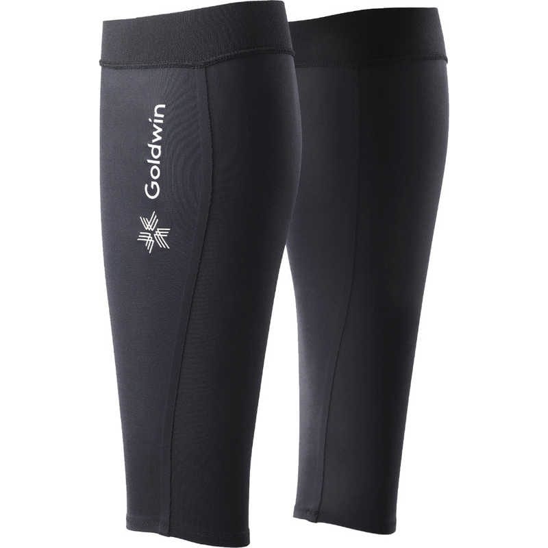 ゴールドウィン　C3fit (シースリーフィット) ユニセックス コンプレッションカーフスリーブ ブラック 1(S) 【返品交換不可】　GC04352