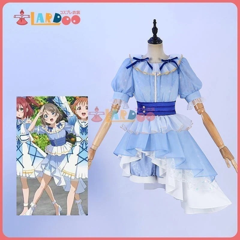 ラブライブサンシャイン!! LoveLive! Sunshine!! 渡辺曜 津島善子 小原鞠莉 沼津市100周記念 コスプレ衣装 コスチューム cosplay665