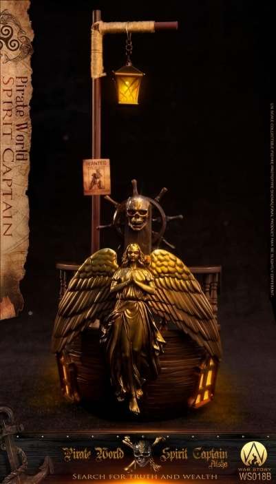 War Story Pirate ship Plug-in lighting base ( Captain Elsa ) 1/6 アクションフィギュア WS018B