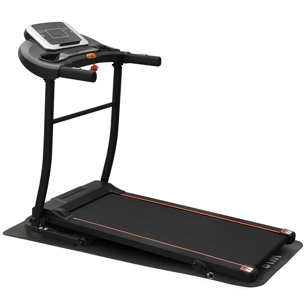送.料無料[国内即発送]A46 ランニングマシン 電動ランニングマシン ルームランナー MAX12km/h マット付き フィットネスマシーン ダイエット器具 キャスター付き 心拍数計測機能付き