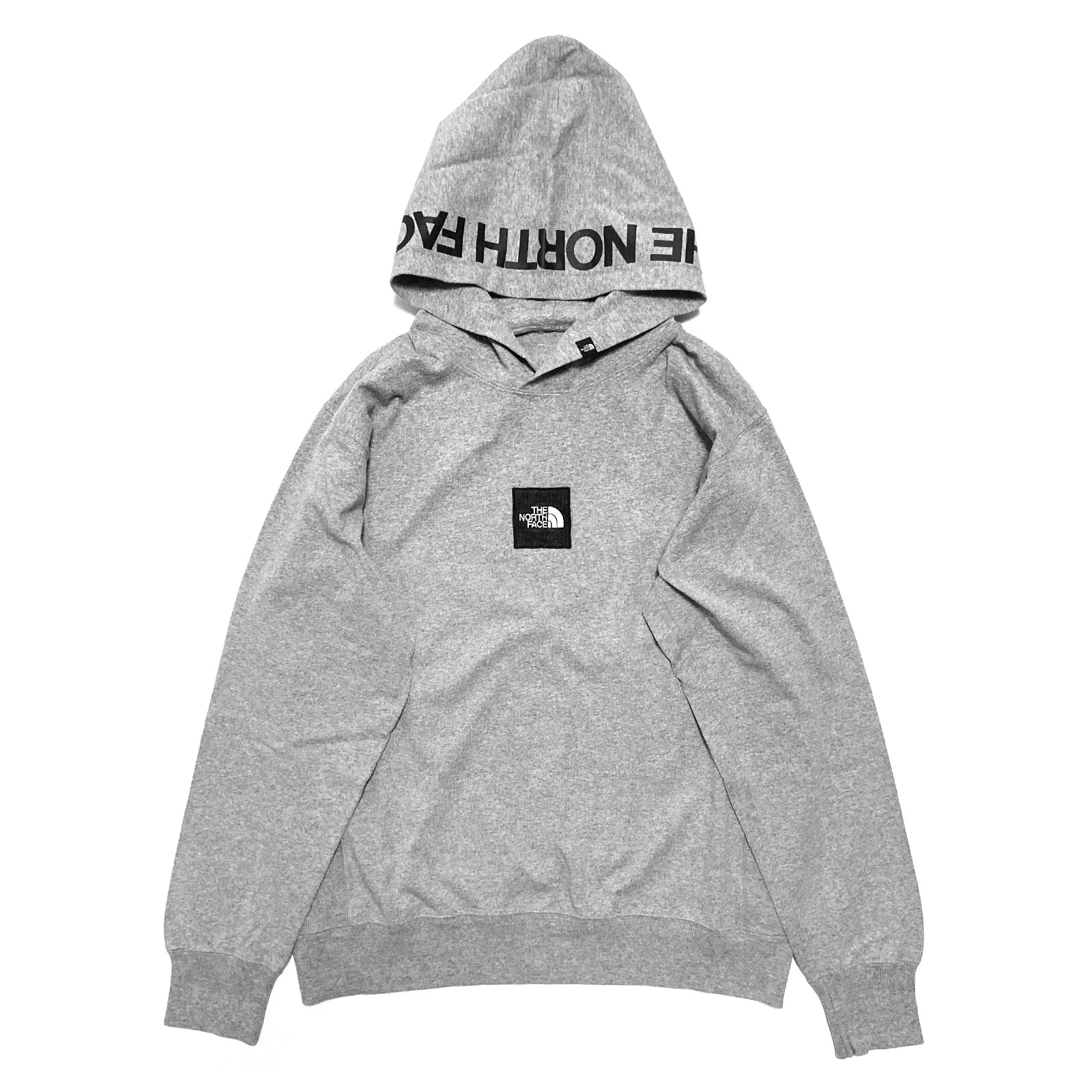 ヘビーコットンスクエアロゴプルオーバーパーカー NT11830R