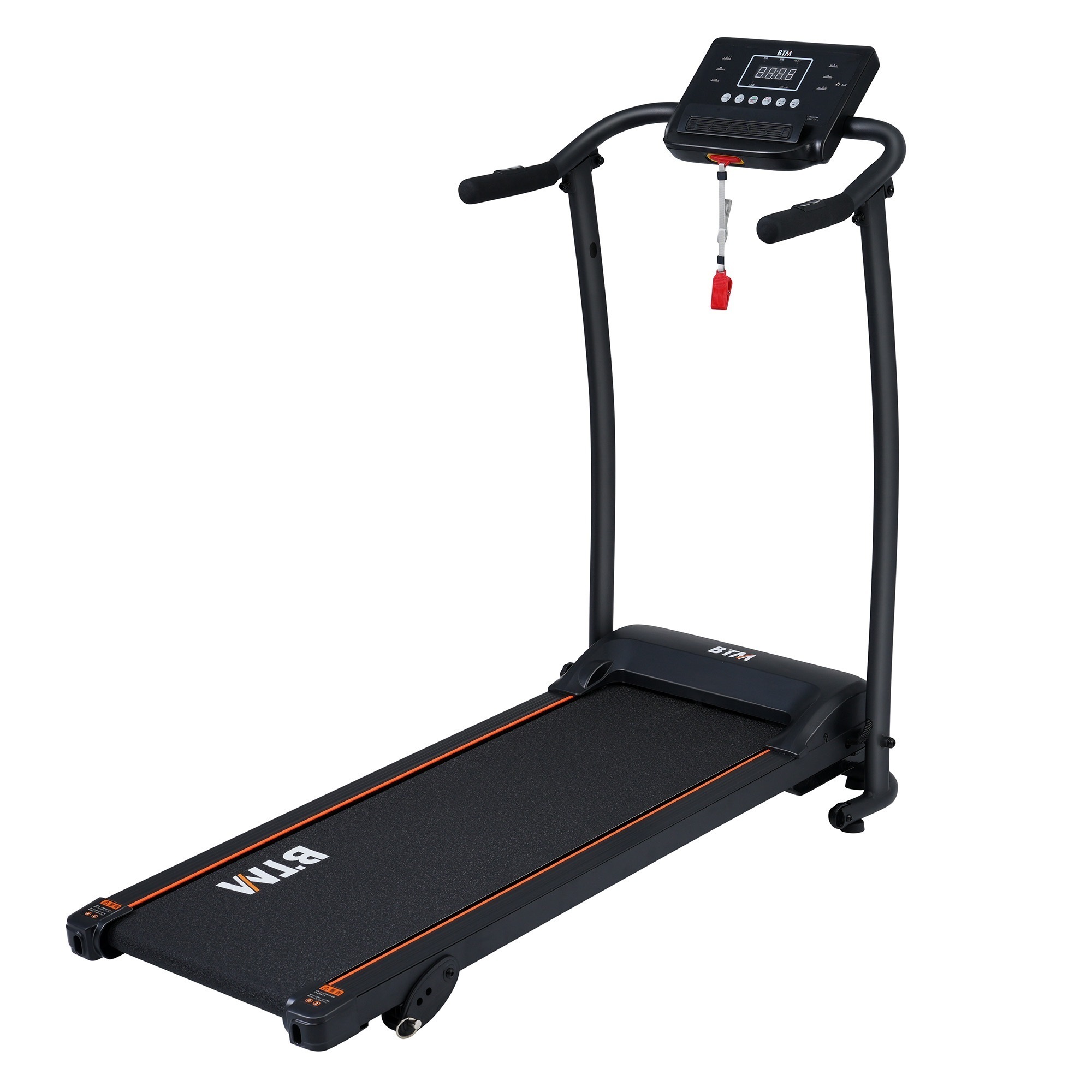 【2枚購入で100円OFF】電動ランニングマシン ルームランナー 低床設計 MAX10km/h 薄型 シンプル オシャレ ダイエット器具 有酸素運動 静音 折りたたみ 家庭用 エクササイズ 衝撃吸収