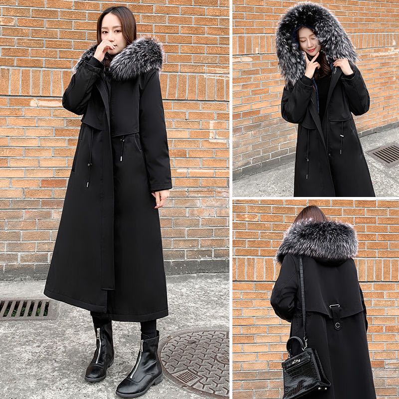 【期間特典】ロングコート ファーフード ロング丈 フード付きコート レディースコート aライン ウエストマーク 美シルエット 中綿コート 綿入り レディース アウター 暖かい 防寒着 大きいサイズ