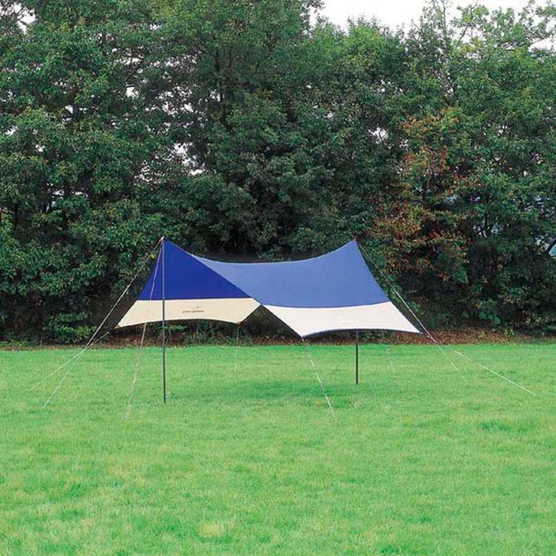 タープ テント オルディナヘキサタープセット 4人6人用サイズ 紫外線 UVカット収納バッグ付き
