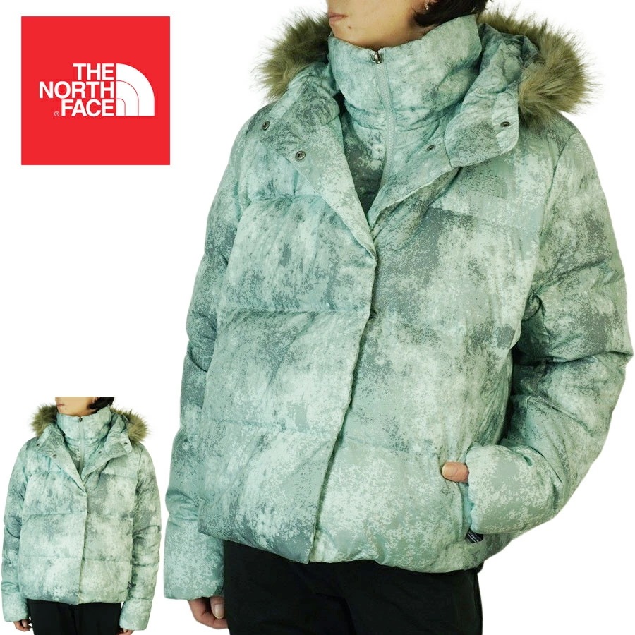 ノースフェイスTHE NORTH FACEレディース ジャケット 訳ありW PRINTED DEALIO DOWN JACKETウィメンズ プリンテッド ディリ