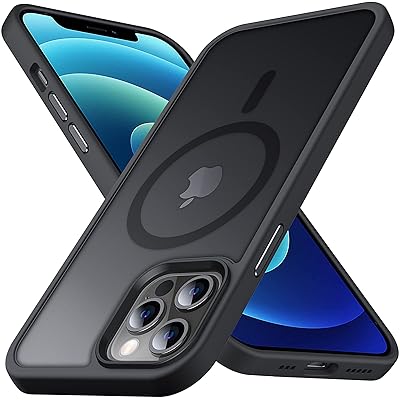 Anqrp iPhone 12/12 Pro用デザイン ケース [Magsafe対応] スリム 傷防止 耐衝撃性 ケース マグセーフ対応 スマホケース iPhone 12/12 Pro 6.1インチ用