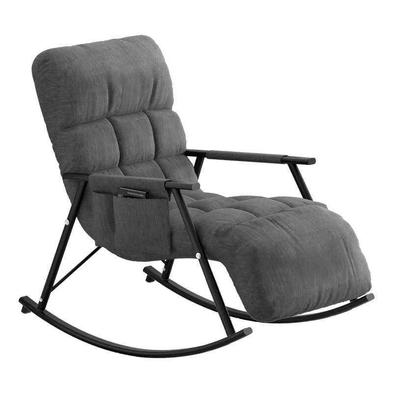 ン有ロッキングチェア 北欧風 シンプル 省スペース くつろぎ用 昼寝 ベランダ ソファチェア ふかふか リラックスチェア おしゃれ 日用雑貨 家具 便利