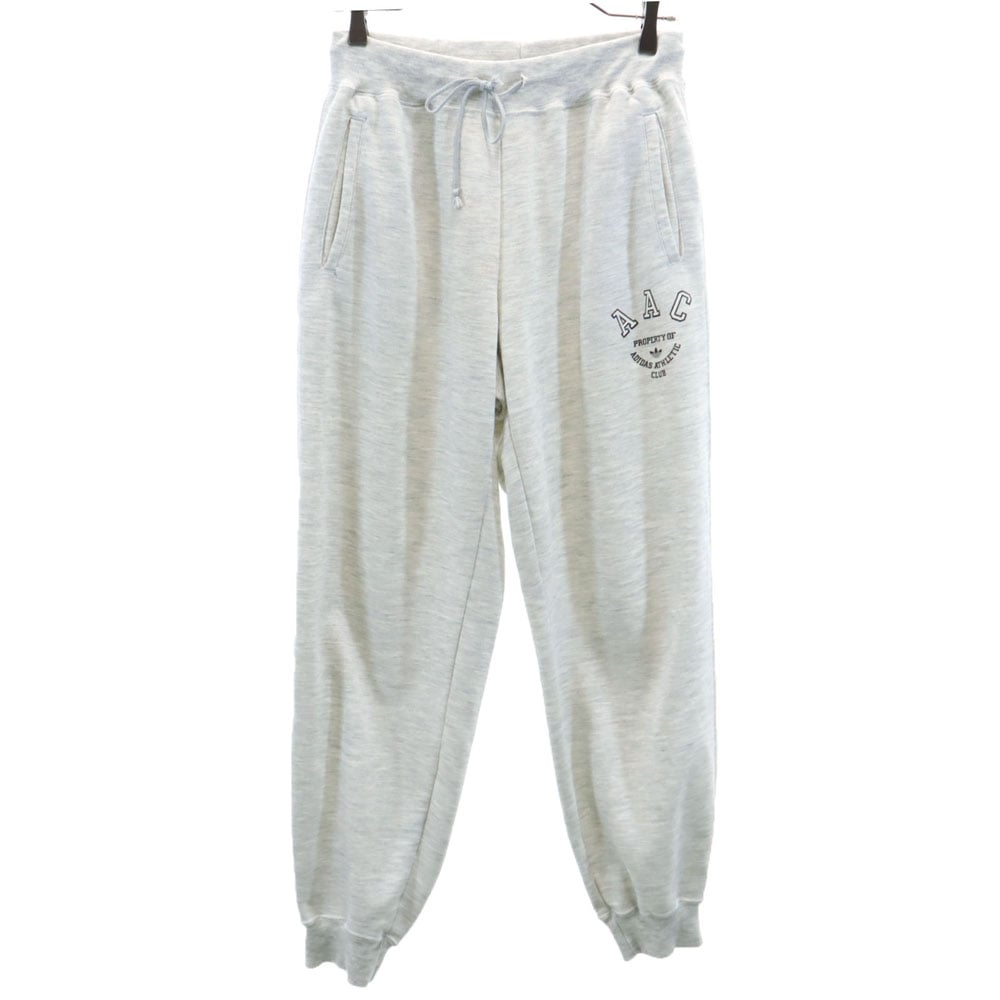 80s デサント製 ヴィンテージ トレフォイルロゴ スウェットパンツ O ライトグレー メンズ